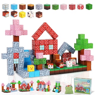Foto 1 | Foto 1 | Juego De Bloques Magnéticos Gleamkid De 111 Piezas Para Niños Mayores De 3 Años - Venta Internacional.
