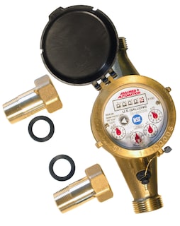 Foto 2 | Foto 2 | Medidor De Agua Assured Automation De 1 Pulgada Sin Plomo Latón Certificado Nsf - Venta Internacional.