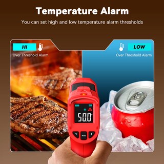 Foto 4 | Foto 4 | Termómetro Infrarrojo Wintact Wt313b De -50 °c A 600 °c - Venta Internacional.