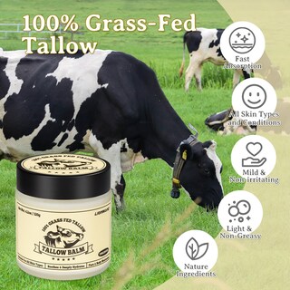 Foto 4 | Foto 4 | Crema Para El Cuidado De La Piel Lionmane Beef Tallow 125ml - Venta Internacional.