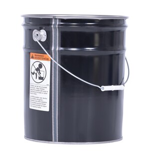 Foto 4 | Foto 4 | Cubeta De Acero Con Cabezal Abierto Vestil Pail-stl-ri De 19 Litros De Capacidad Color Negro - Venta Internacional.
