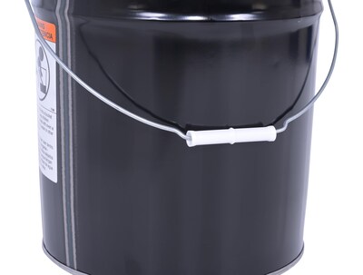 Foto 6 | Foto 6 | Cubeta De Acero Con Cabezal Abierto Vestil Pail-stl-ri De 19 Litros De Capacidad Color Negro - Venta Internacional.