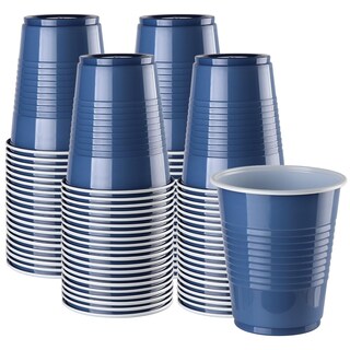 Foto 1 | Foto 1 | Vasos Desechables De Plástico Qihuankj 12 Onzas Azul Índigo Paquete De 100 - Venta Internacional.