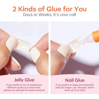 Foto 5 | Foto 5 | Press On Nails Modelones Pink Ombre Fall Halloween 32 Unidades - Venta Internacional.