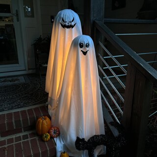 Foto 4 | Foto 4 | Plantillas Para Pintar Sunverse Halloween Con Cara De Calabaza Y Fantasma - Venta Internacional.
