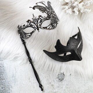 Foto 4 | Foto 4 | Máscara De Mascarada Yu Feng Veneciana De Metal Con Strass - Venta Internacional.