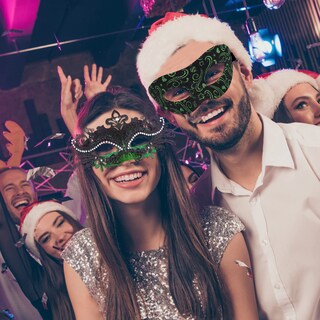 Foto 7 | Foto 7 | Máscaras De Mascarada Siquk Couple Venecian Mardi Gras Halloween - Venta Internacional.