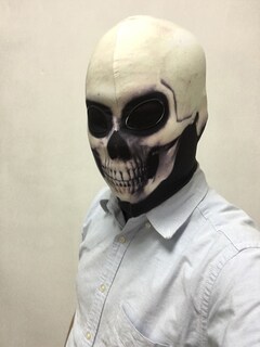 Foto 5 | Foto 5 | Máscara Facial Completa Wtactful 3d Con Calavera De Esqueleto Y Licra Para Halloween - Venta Internacional.