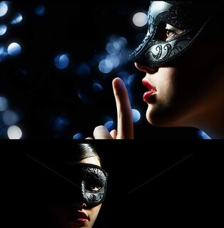 Foto 4 | Foto 4 | Máscaras De Baile De Disfraces Idoxe Fashion Encaje Para Pareja Color Negro Veneciano - Venta Internacional.