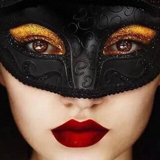 Foto 5 | Foto 5 | Máscaras De Baile De Disfraces Idoxe Fashion Encaje Para Pareja Color Negro Veneciano - Venta Internacional.