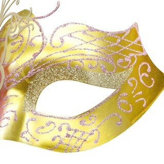 Foto 5 | Foto 5 | Máscara De Mascarada Coddsmz Butterfly Para Mujer De Metal Con Diamantes De Imitación - Venta Internacional.
