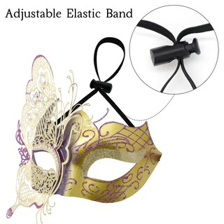 Foto 6 | Foto 6 | Máscara Coddsmz Metal Lady Masquerade Halloween Mardi Gras - Venta Internacional.