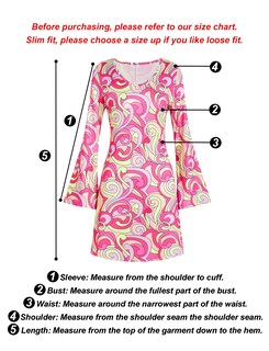 Foto 2 | Foto 2 | Disfraz De Deerjoke Disfraz De Discoteca De Los Años 60 Y 70 Vestido Hippie Para Mujer Rosa - Venta Internacional.