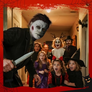 Foto 4 | Foto 4 | Máscara Pawirose Michael Myers Halloween Horror Para Adultos - Venta Internacional.