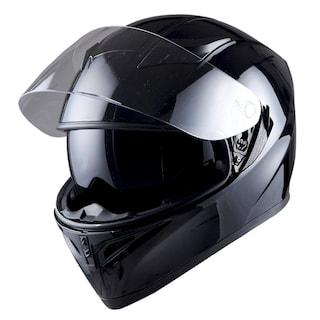 Foto 7 | Foto 7 | Casco De Moto 1storm Hjk316 Negro Brillante Talla L Con Bluetooth - Venta Internacional.