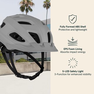 Foto 2 | Foto 2 | Casco De Bicicleta Retrospec Lennon Con Luz Led De Seguridad Para Adultos - Venta Internacional.