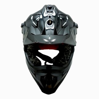 Foto 6 | Foto 6 | Casco De Motocross 1storm Jh601 Negro Brillante Adulto Xl 61-62 Cm - Venta Internacional.