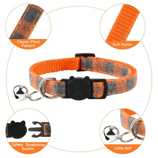 Foto 2 | Foto 2 | Collares Para Gatos Yuionnay Breakaway Kitten Con Campana Ajustable - Venta Internacional.