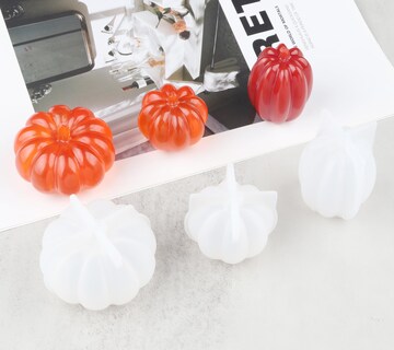 Foto 7 | Foto 7 | Paquete De 3 Moldes De Resina De Silicona F Fyjs Mini 3d Con Forma De Calabaza - Venta Internacional.