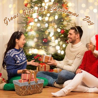 Foto 7 | Foto 7 | Cesta De Pícnic G Good Gain Woodchip Con Asa 32 X 20 X 16 Cm Color Gris - Venta Internacional.