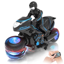 Motocicleta Con Control Remoto Eulogia Mejorada Con Luces Rgb - Venta Internacional.