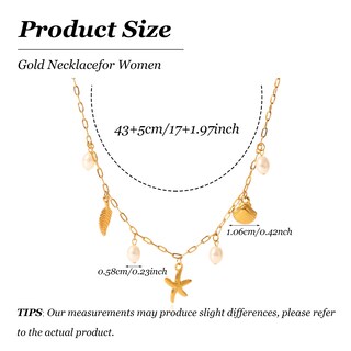 Foto 6 | Foto 6 | Collar Seashell Para Mujer Your Always Charm 2 Piezas - Venta Internacional.