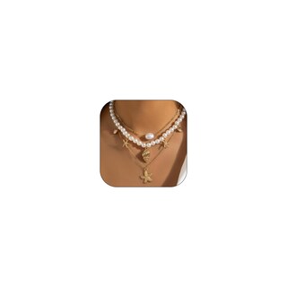 Foto 1 | Foto 1 | Collar A Elegir Entre Todos Los Colgantes Dorados Con Forma De Estrella De Mar Con Forma De Concha - Venta Internacional.