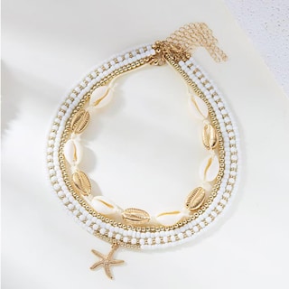 Foto 7 | Foto 7 | Collar Seashell Para Mujer Your Always Charm 2 Piezas - Venta Internacional.