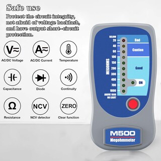 Foto 4 | Foto 4 | Megóhmetro Supco M500 Para Pruebas De Aislamiento - Venta Internacional.