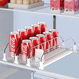 Foto 1 | Foto 1 | Organizador De Bebidas Iboring Para Nevera Con Capacidad Para 15 Latas Color Blanco - Venta Internacional.