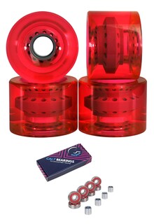 Foto 1 | Foto 1 | Ruedas De Skate Longboard Cal 7 De 70 Mm Con Rodamientos Abec 7 - Venta Internacional.