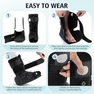 Foto 7 | Foto 7 | Walker Boot Medibot Fracture Para Pie Y Tobillo Con Airbags Inflables - Venta Internacional.