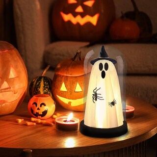 Foto 2 | Foto 2 | Lámpara Fantasma De Halloween Diydec Iluminada Para Decoración De Cúpula - Venta Internacional.