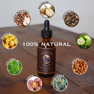 Foto 4 | Foto 4 | Aceite Para Barba Melanin Kings Para Hombres Negros 60 Ml 100% Natural - Venta Internacional.