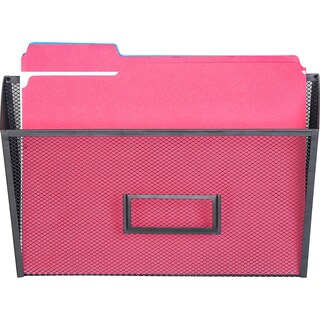 Foto 2 | Foto 2 | Alambre De Malla Negra Lorell De Wall Pocket Para Archivos Tamaño Carta - Venta Internacional.