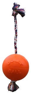 Foto 1 | Foto 1 | Juguete Para Perros Jolly Pets Romp-n-roll Con Cuerda Y Pelota De 20 Cm Color Naranja - Venta Internacional.