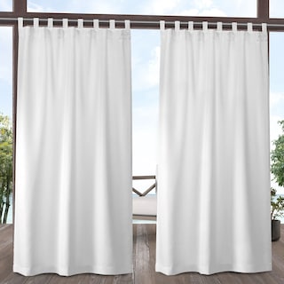 Foto 1 | Foto 1 | Par De Cortinas Exclusive Home Cabana 137 X 213 Cm Color Blanco - Venta Internacional.