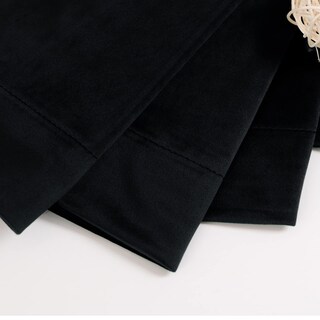 Foto 6 | Foto 6 | Juego De Cortinas Bgment De Terciopelo Negro De 305 Cm De Largo 2 Paneles Térmicos - Venta Internacional.
