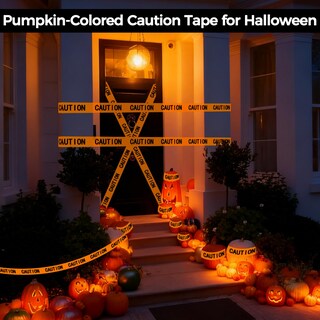 Foto 7 | Foto 7 | Cinta Adhesiva Swrt Premium Amarilla De 7 62 Cm X 304 8 M Para Halloween - Venta Internacional.