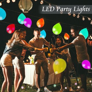 Foto 5 | Foto 5 | Luces Con Forma De Globo Color Chzk 200 Unidades Con Forma De Arco Iris Miniled - Venta Internacional.