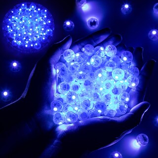Foto 1 | Foto 1 | Luces Led Para Globos 100 Unidades Multicolor Impermeables (azul) - Venta Internacional.