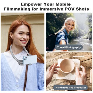 Foto 3 | Foto 3 | Soporte De Cuello Para Teléfono Móvil Lovfive Para Cama Teléfono De 4 7 Pulgadas A 6 7 Pulgadas - Venta Internacional.