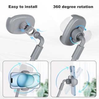 Foto 6 | Foto 6 | Soporte De Cuello Para Teléfono Móvil Lovfive Para Cama Teléfono De 4 7 Pulgadas A 6 7 Pulgadas - Venta Internacional.