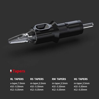 Foto 6 | Foto 6 | Cartuchos Desechables Para Agujas De Tatuaje Stigma #10 (7rm) X50 - Venta Internacional.