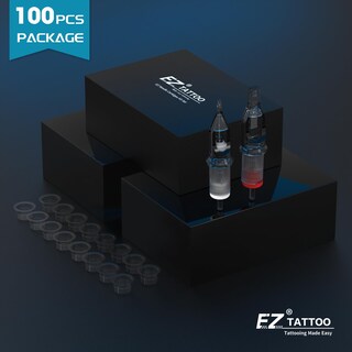 Foto 6 | Foto 6 | Agujas Para Cartucho De Tatuaje Eztat2 Revolution 100 Unidades Surtidas - Venta Internacional.