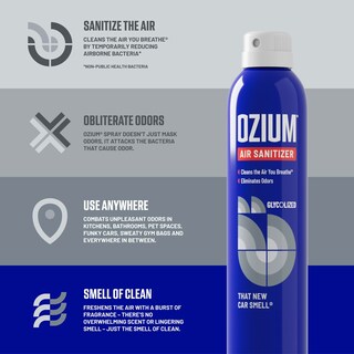 Foto 2 | Foto 2 | Desinfectante De Aire Y Eliminador De Olores Ozium Para Hogares 23 Ml X6 - Venta Internacional.