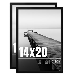 Foto 1 | Foto 1 | Marco De Fotos Lavie Home  14 X 20 Cm  Negro  Paquete De 2 - Venta Internacional.
