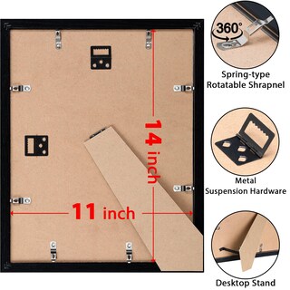 Foto 3 | Foto 3 | Diploma Frame Minesaxel 28 X 36 Cm Con Alfombrilla Para 22 X 28 Cm Color Negro (paquete De 2) - Venta Internacional.