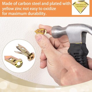 Foto 5 | Foto 5 | Kit De Tornillos Y Anclajes De Pared Tfxxsjwy Para Paneles De Yeso Autoperforantes - Venta Internacional.