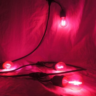 Foto 4 | Foto 4 | Cadena De Bombillas Led Guileduo S14 2 W 15 Unidades 120 V Color Rosa - Venta Internacional.